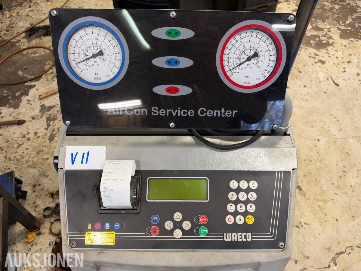 2018 Waeco ASC 2300 G - Service/vedlikehold av AC