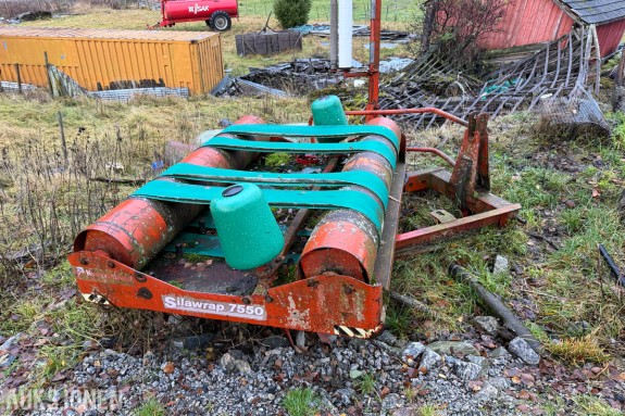 1990 Kverneland Silawrap 7550 rundballepakker - rep.objekt