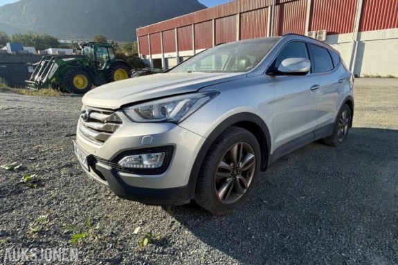 72 timers auksjon - 2013 Hyundai Santa Fe, SANTA FE 2.0-150 D 4WD, 247000km