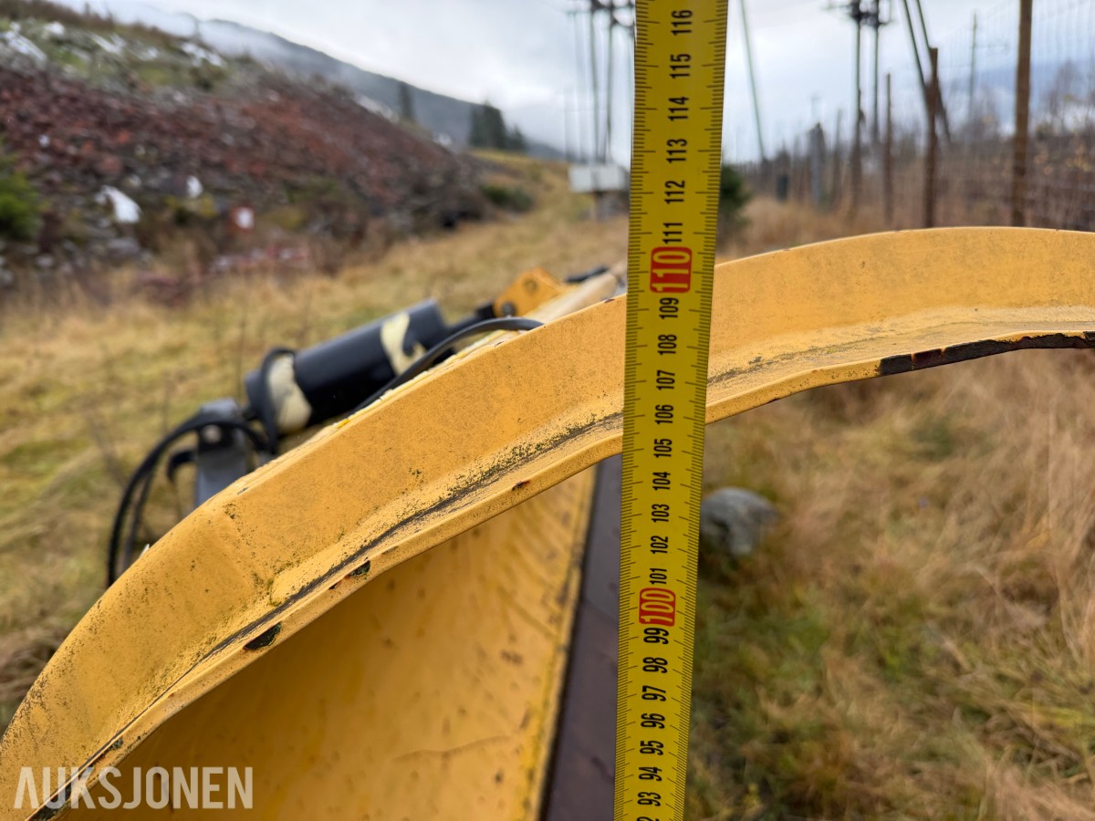 ROTE Snøplog / Skråskjær 3 m bredde - hyd.sving