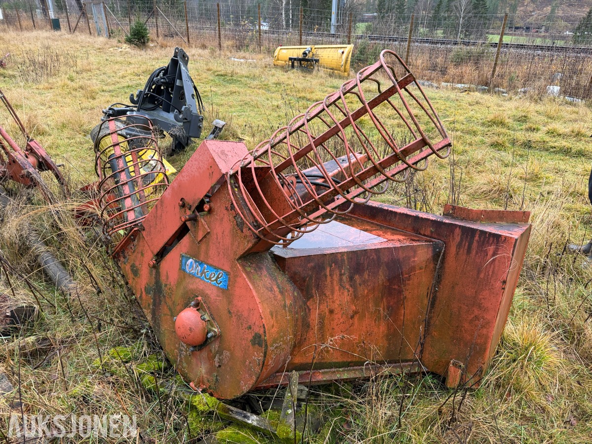 ORKEL snøfreser 2 meter bredde