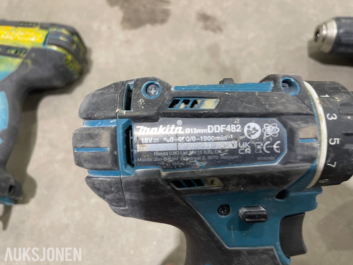 Div makita verktøy