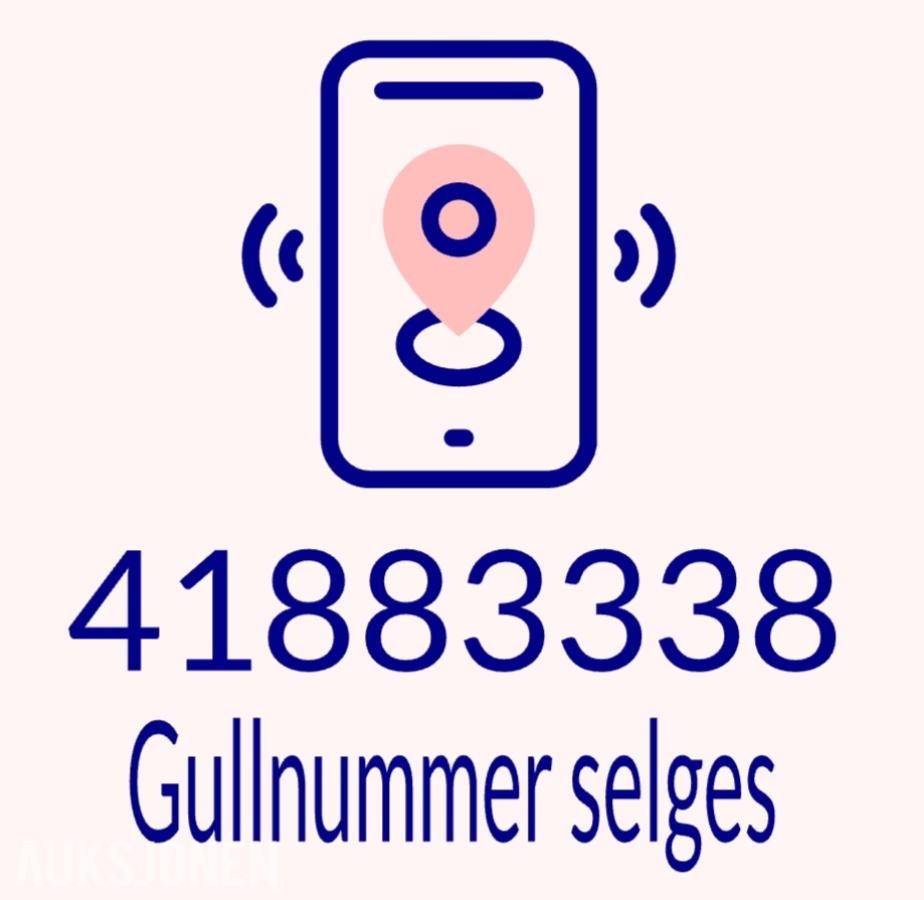 Gullnummer: 41883338