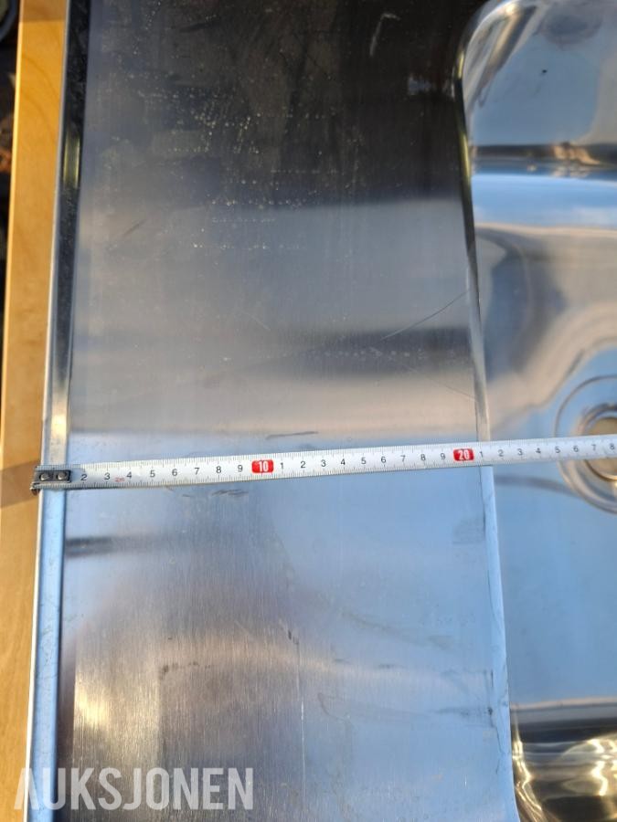  ny - Vask i  rustfritt stål  