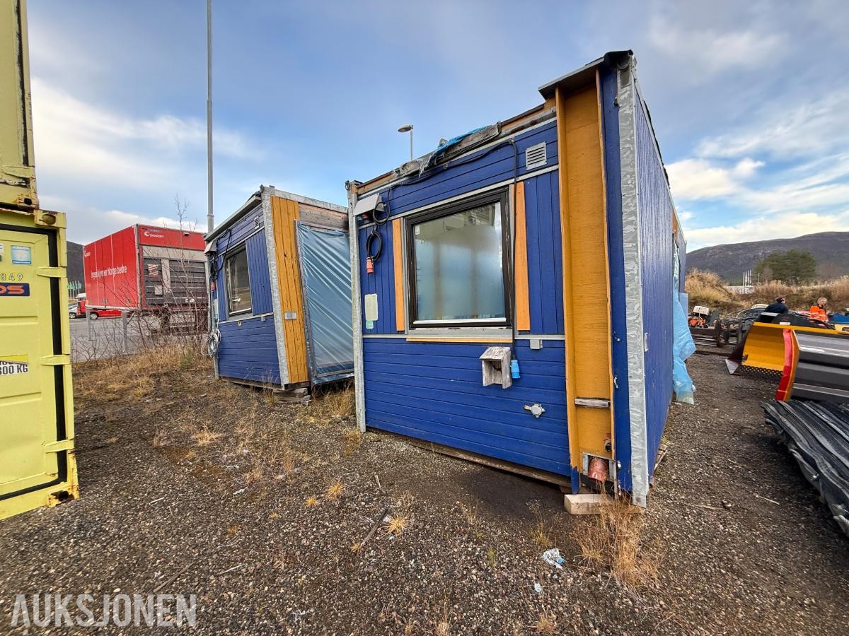 2 stk Volymbyggen brakker - møterom/oppholdsrom