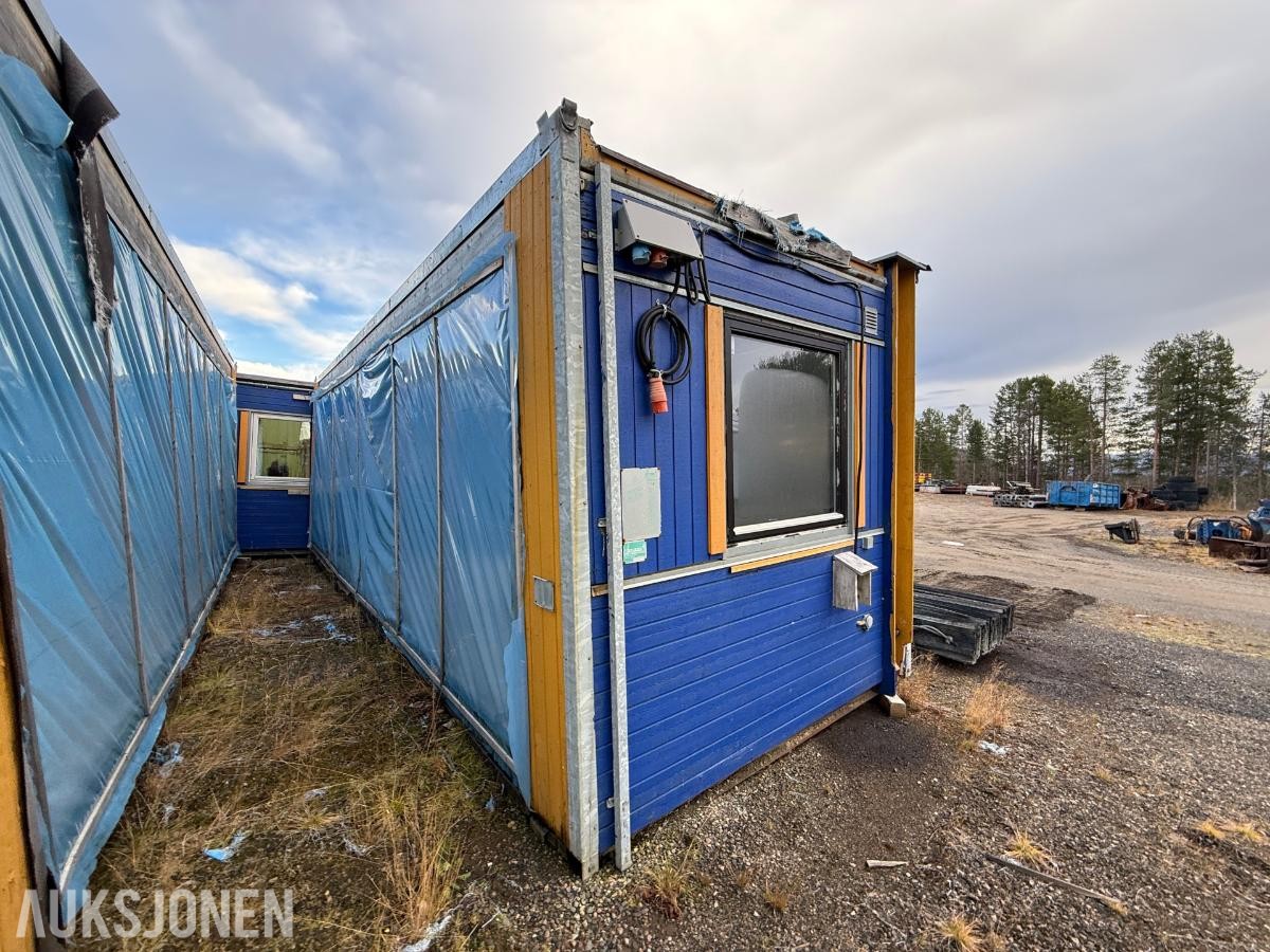2 stk Volymbyggen brakker - møterom/oppholdsrom