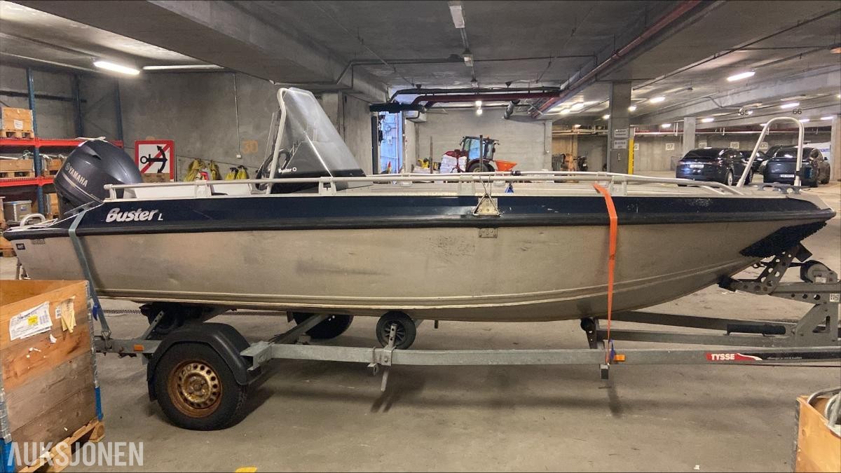 2017 Buster L med Yamaha F50 og Tysse båthenger