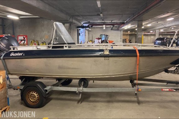 2017 Buster L med Yamaha F50 og Tysse båthenger
