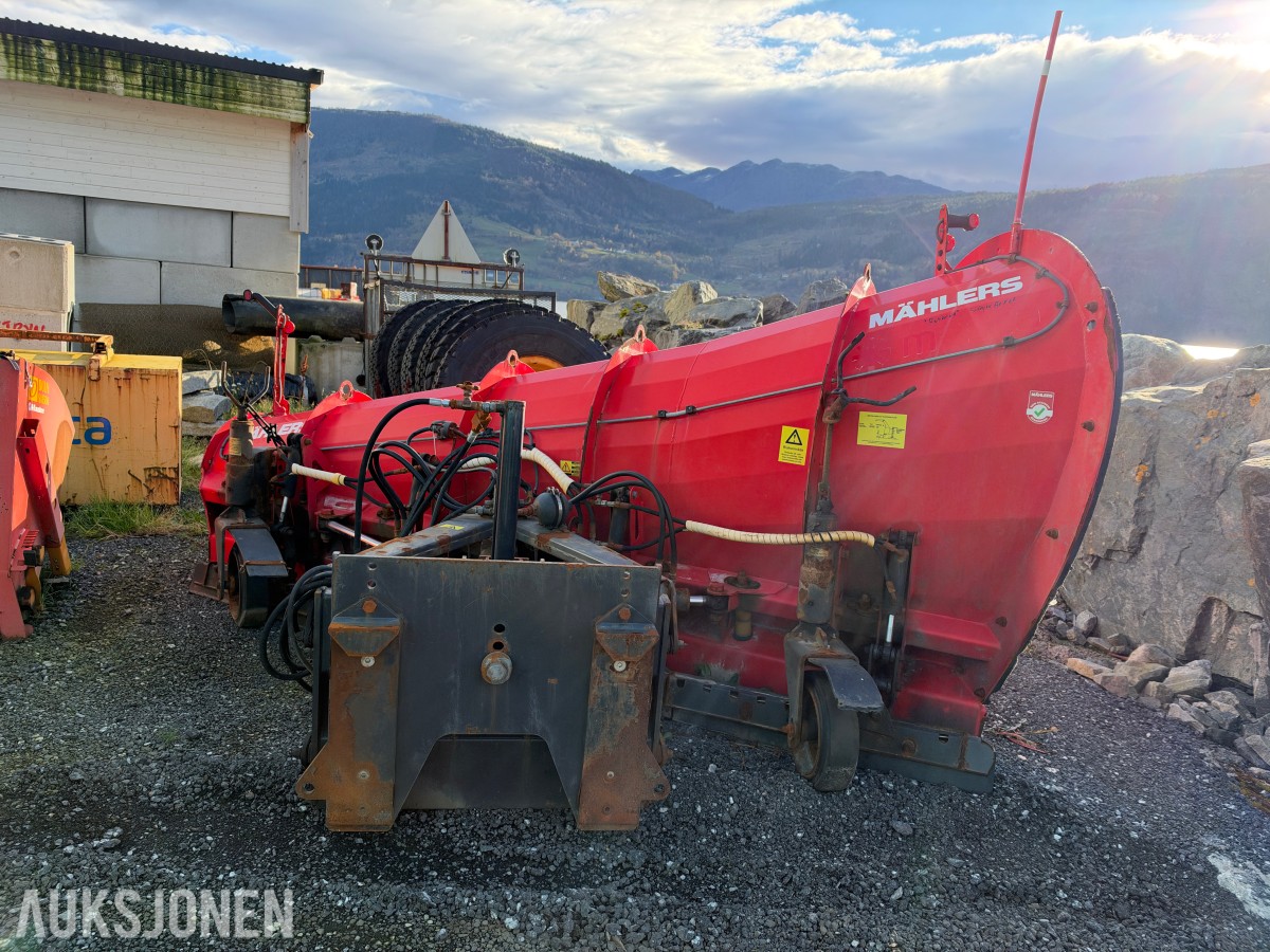 2019 Mählers DPH3400-DS-NP-HL diagonalplog / snøplog