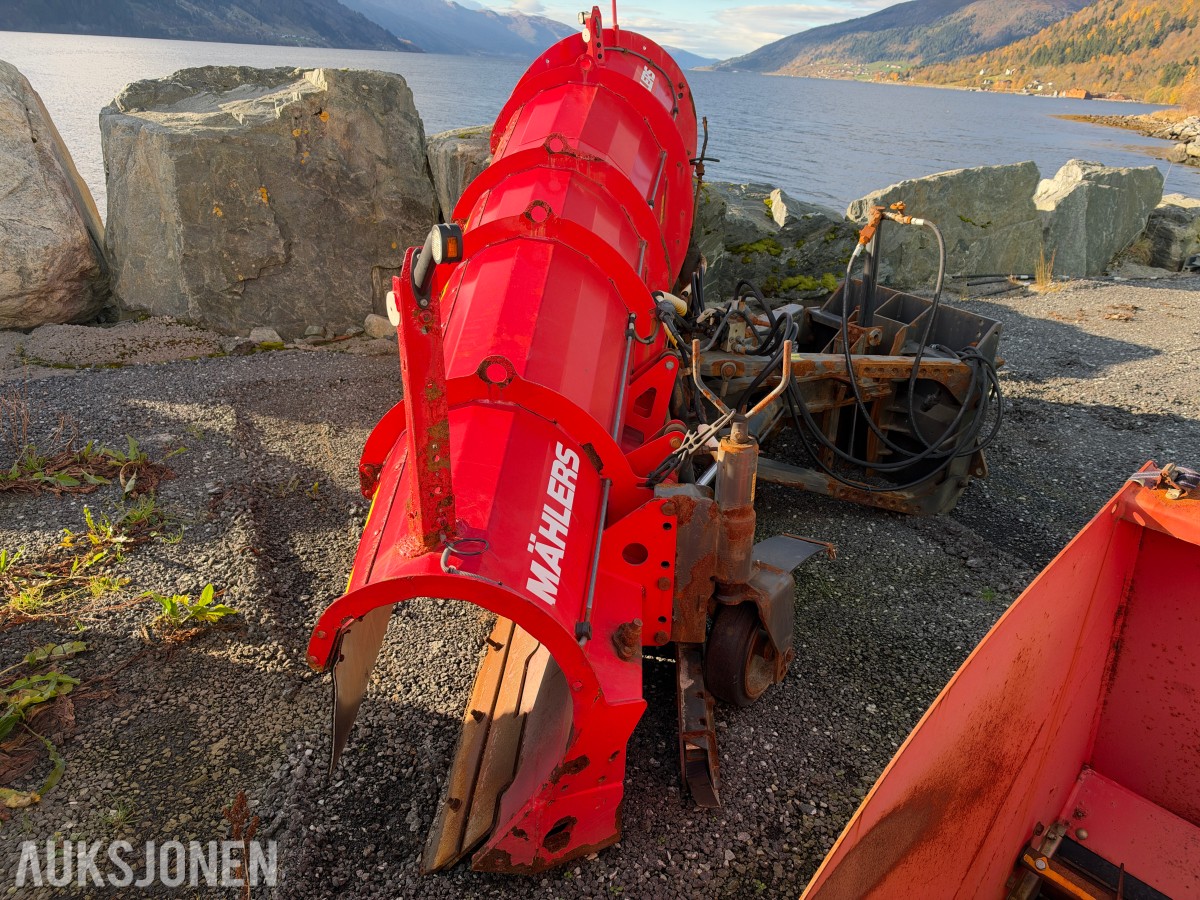 2019 Mählers DPH3400-DS-NP-HL diagonalplog / snøplog