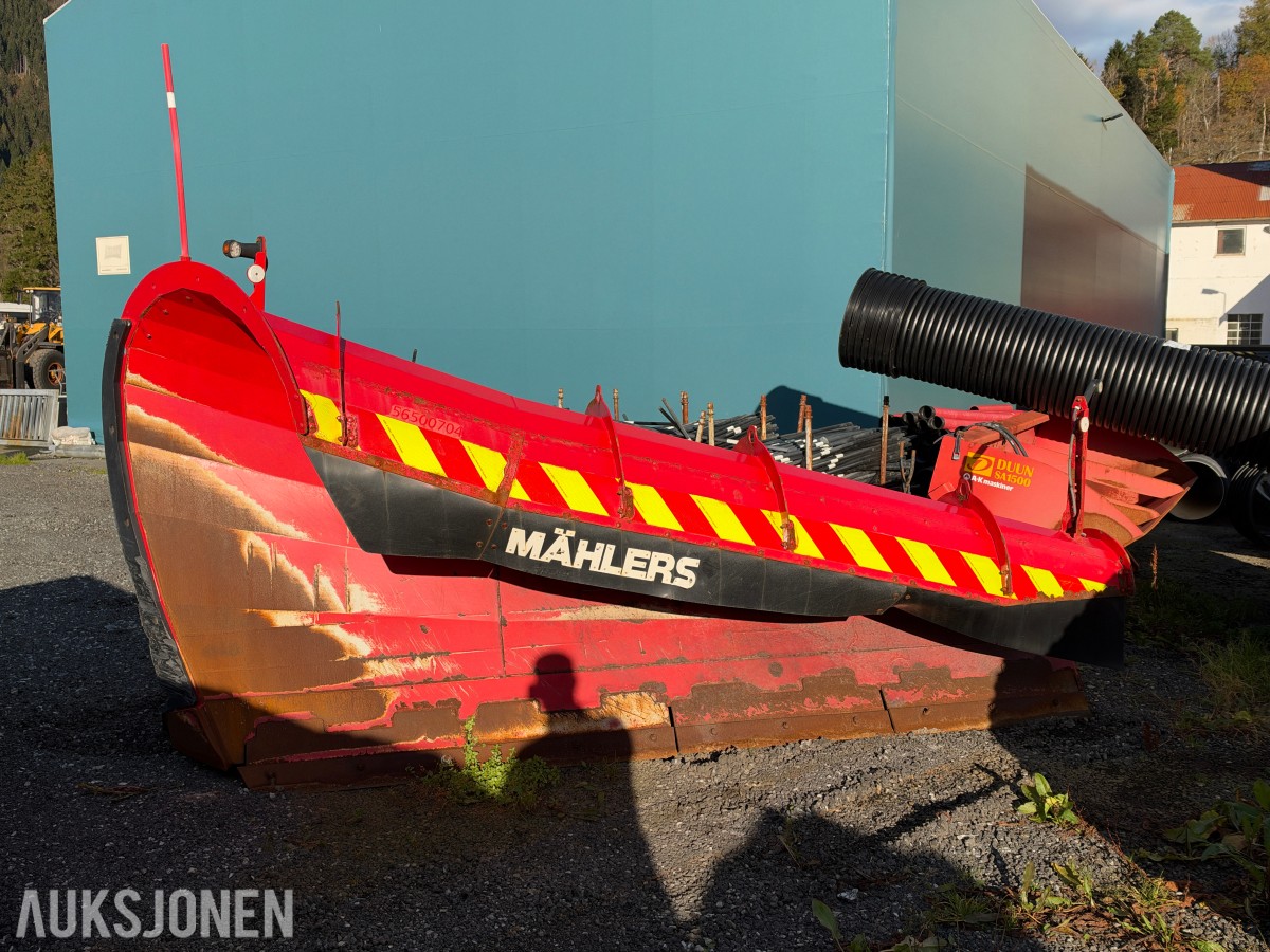 2019 Mählers DPH3400-DS-NP-HL diagonalplog / snøplog