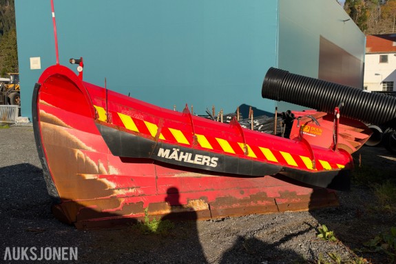 2019 Mählers DPH3400-DS-NP-HL diagonalplog / snøplog