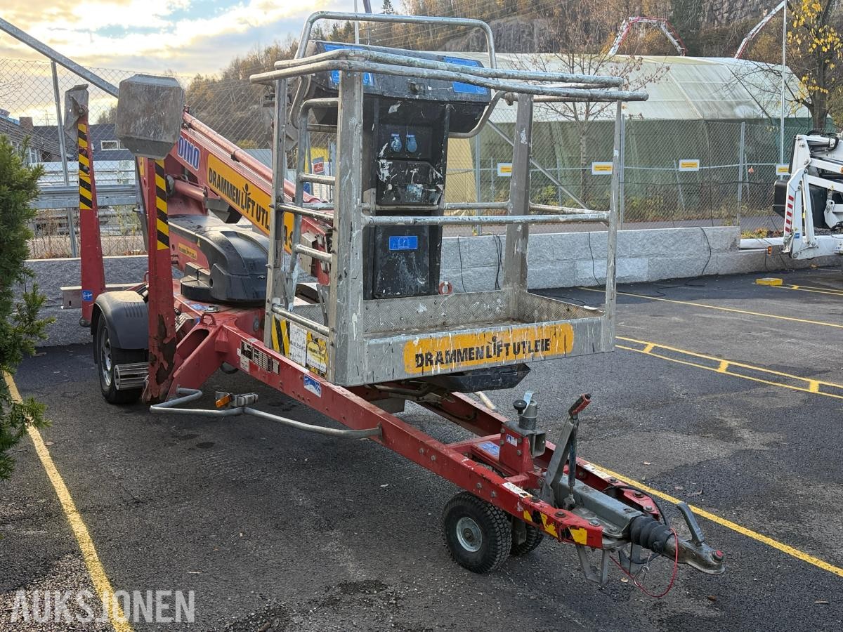 2015 Dino 135T tilhengerlift med 13,5 meter arbeidshøyde