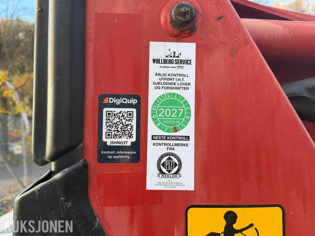 2015 Dino 135T tilhengerlift med 13,5 meter arbeidshøyde