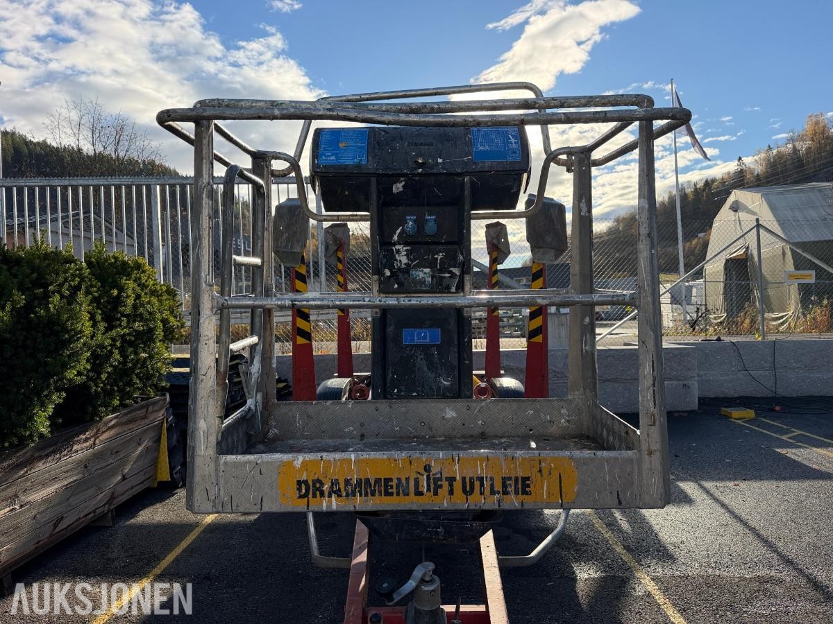 2015 Dino 135T tilhengerlift med 13,5 meter arbeidshøyde