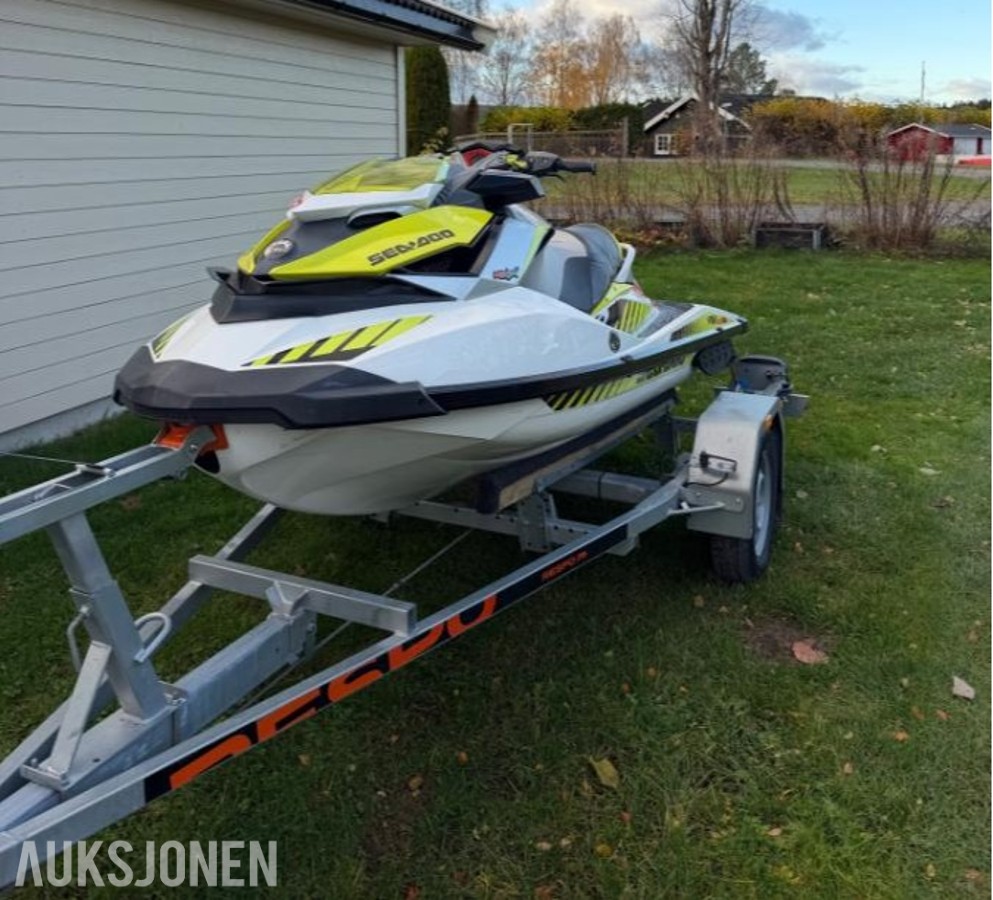 2016 SeaDoo Rxp 300 vannscooter med henger