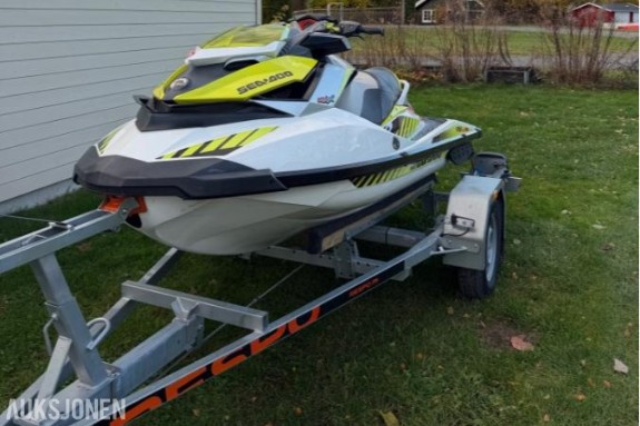 2016 SeaDoo Rxp 300 vannscooter med henger
