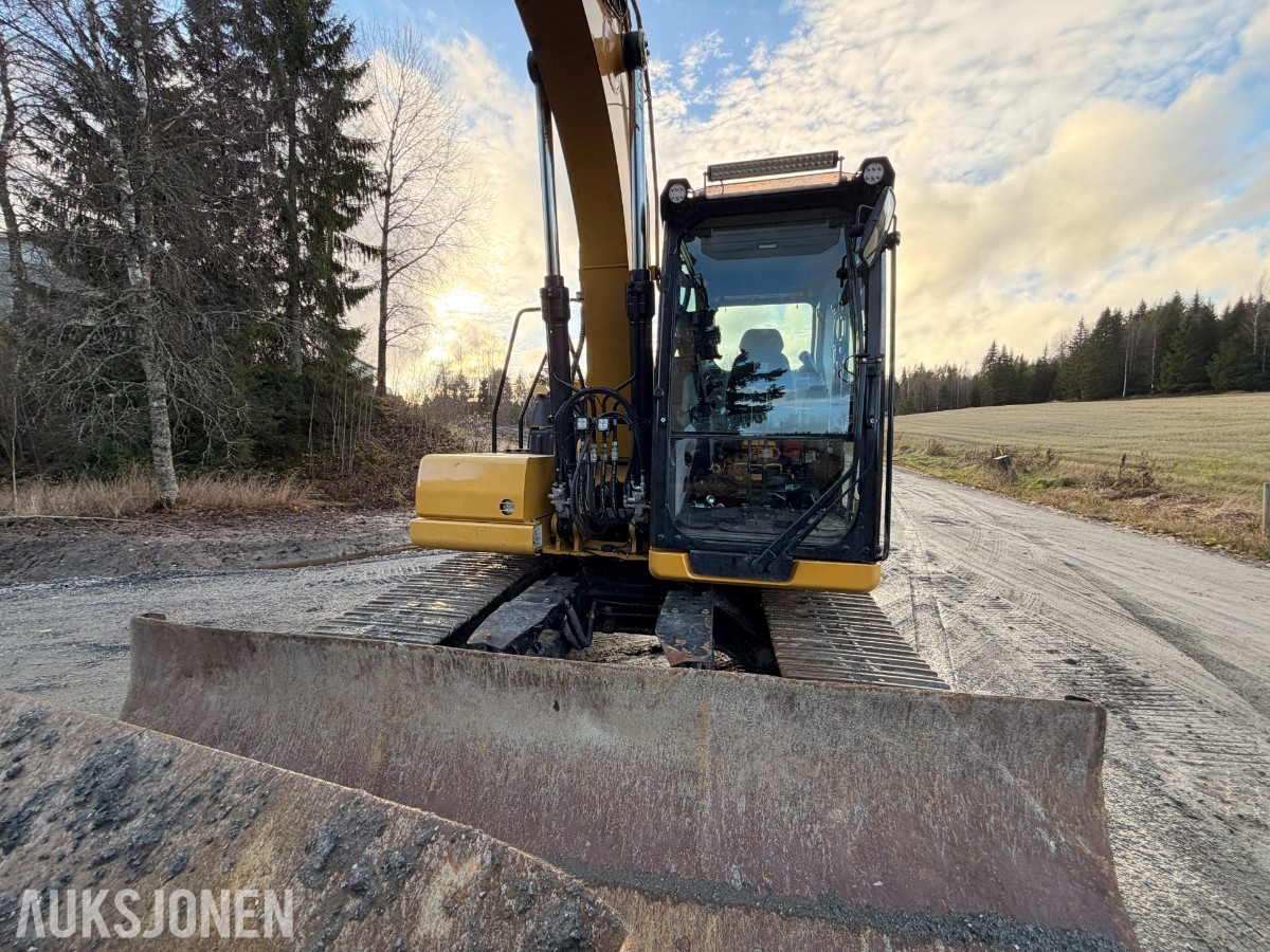 2021 CAT 313 Beltegraver, tiltrotator, skuffe