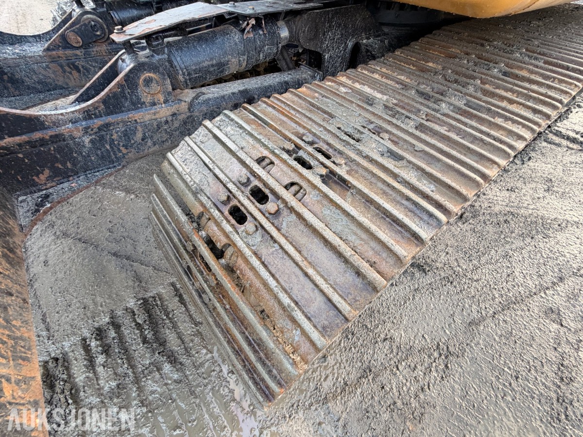 2021 CAT 313 Beltegraver, tiltrotator, skuffe