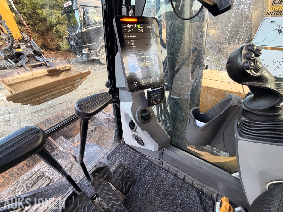 2021 CAT 313 Beltegraver, tiltrotator, skuffe