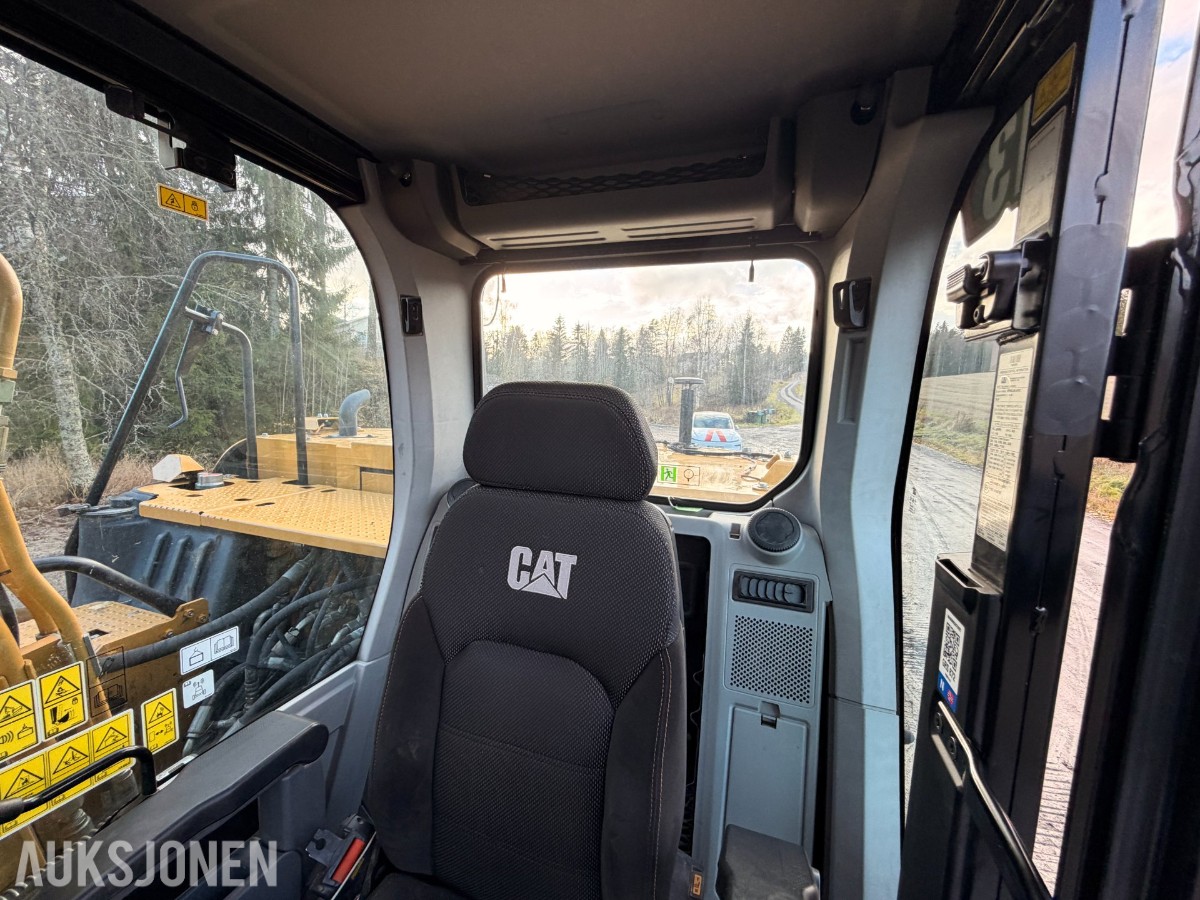 2021 CAT 313 Beltegraver, tiltrotator, skuffe