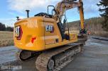 2021 CAT 313 Beltegraver, tiltrotator, skuffe