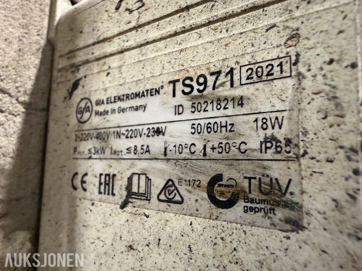 2 stk elektriske rulleporter