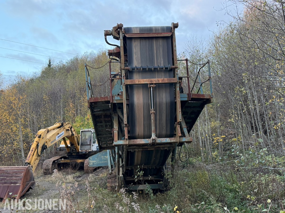 2002 Powerscreen T. Chieftain 1800 beltegående sikteverk