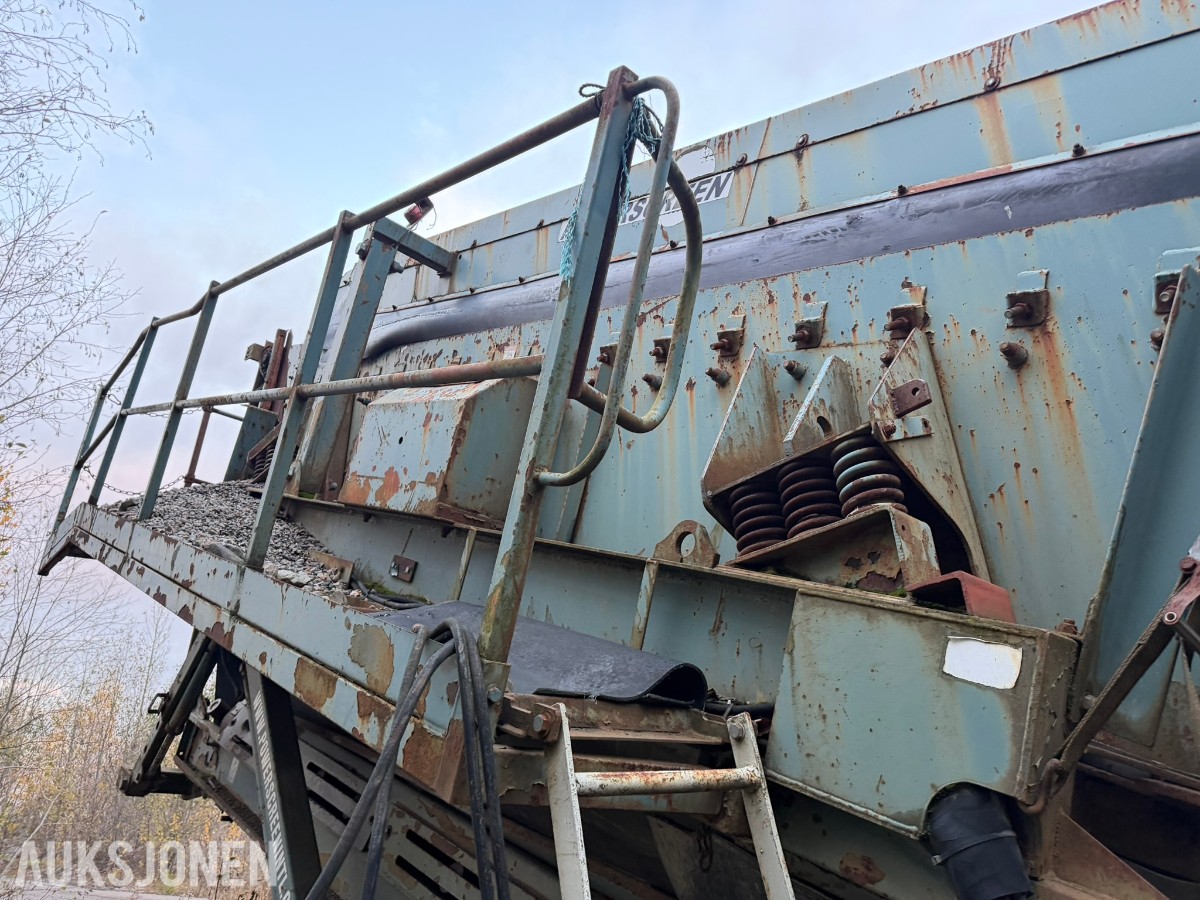 2002 Powerscreen T. Chieftain 1800 beltegående sikteverk