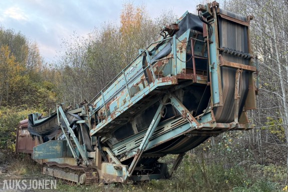 2002 Powerscreen T. Chieftain 1800 beltegående sikteverk