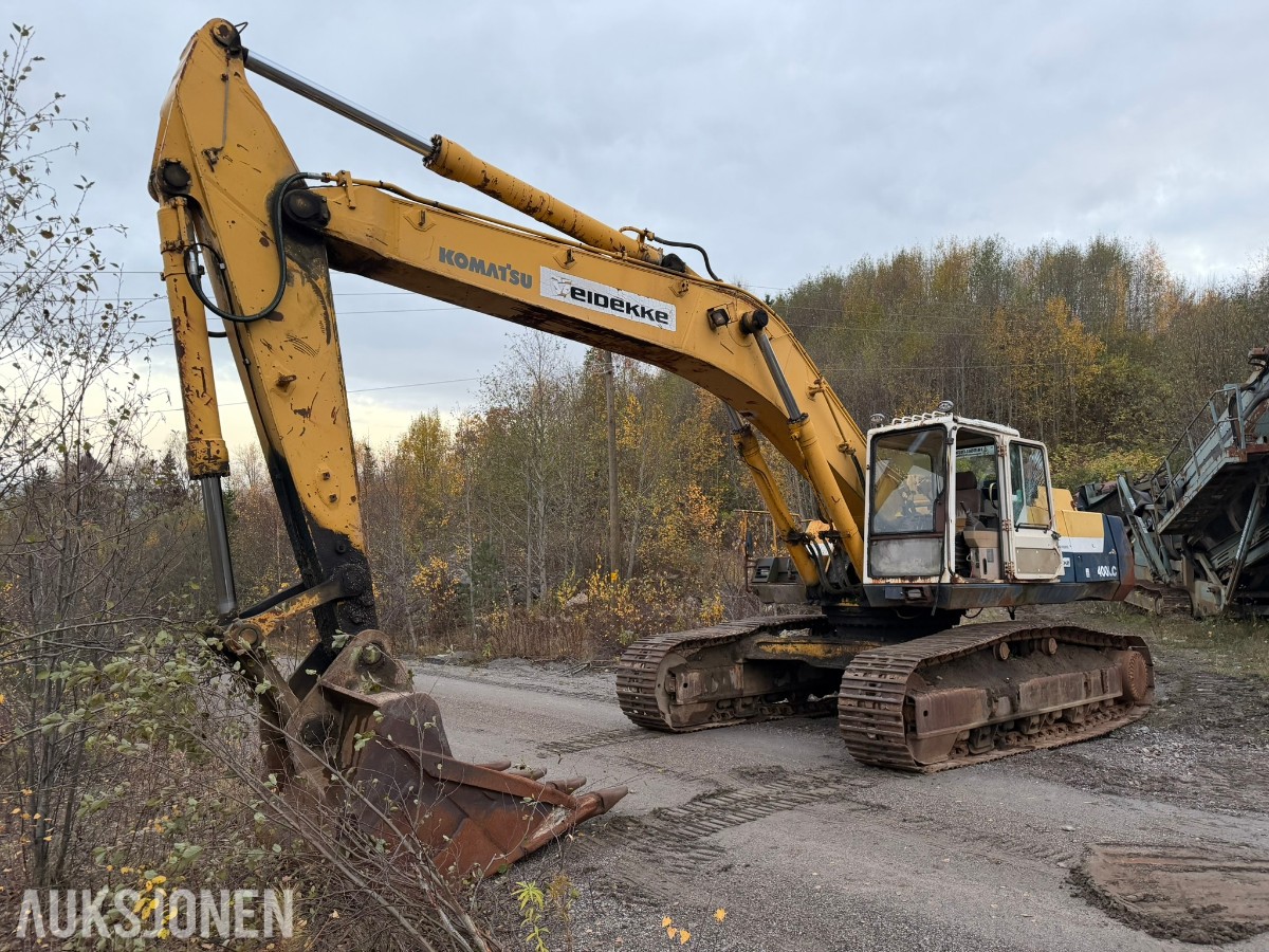 1994 Komatsu PC400LC-5 Beltegraver