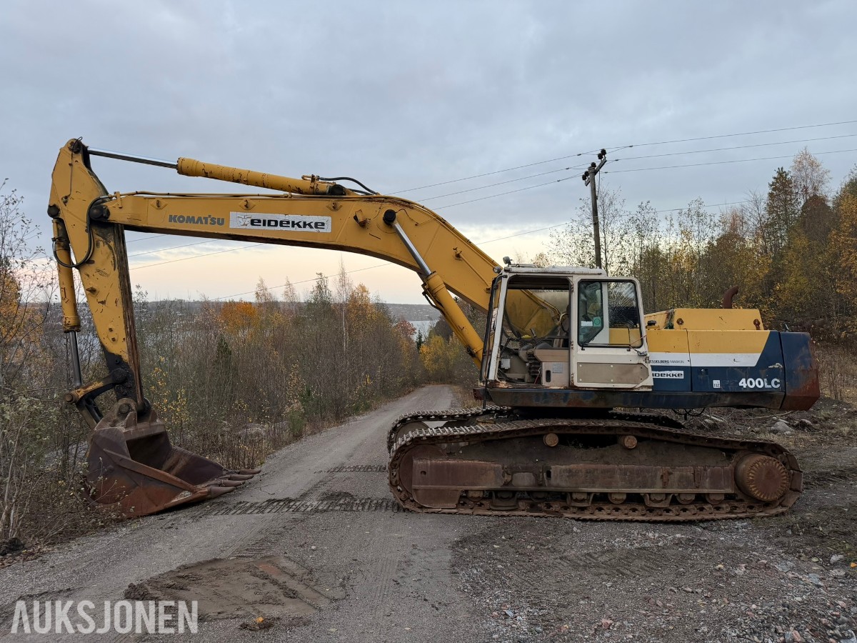 1994 Komatsu PC400LC-5 Beltegraver