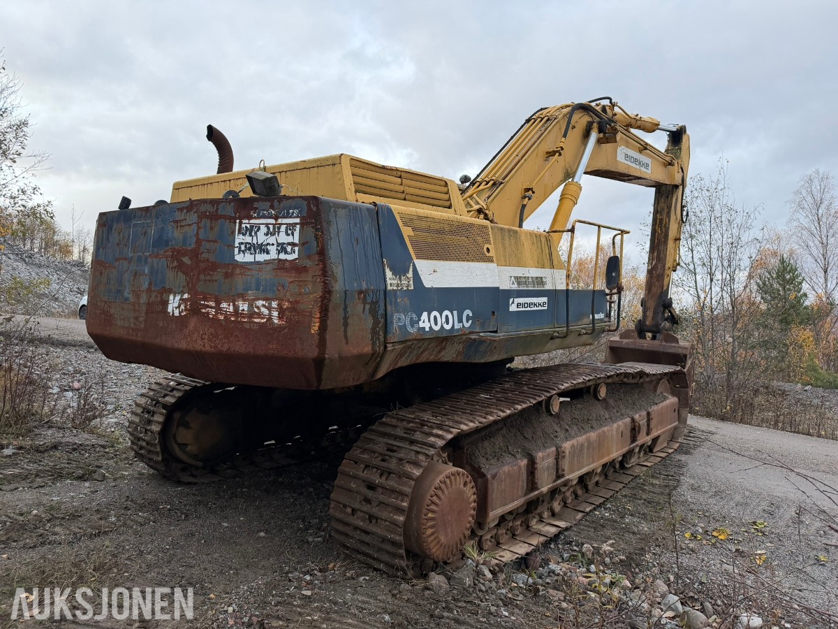 1994 Komatsu PC400LC-5 Beltegraver