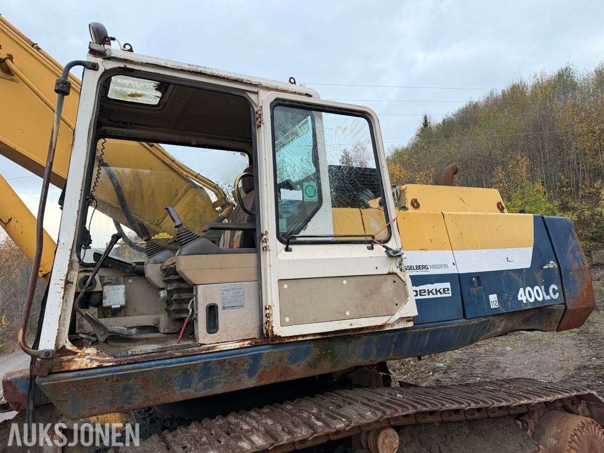1994 Komatsu PC400LC-5 Beltegraver