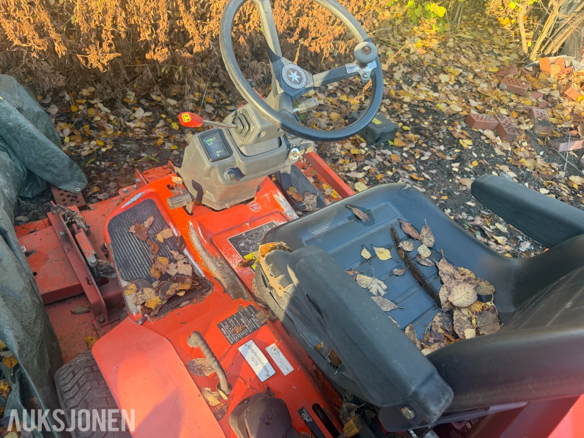 Kubota F3560 frontklipper, klippeaggregat