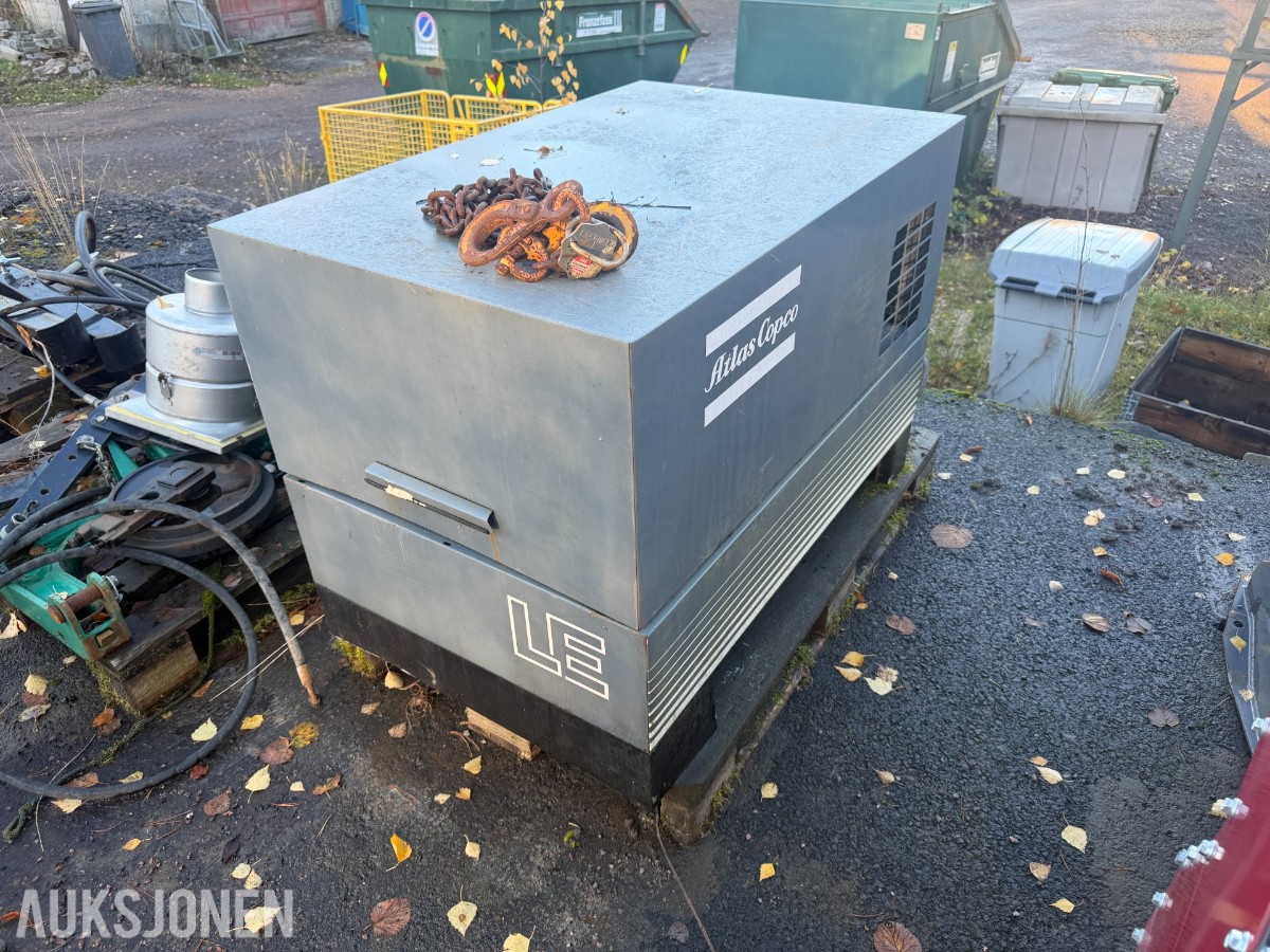 Atlas Copco LE3 luftkompressor Ukjent tilstand!!!