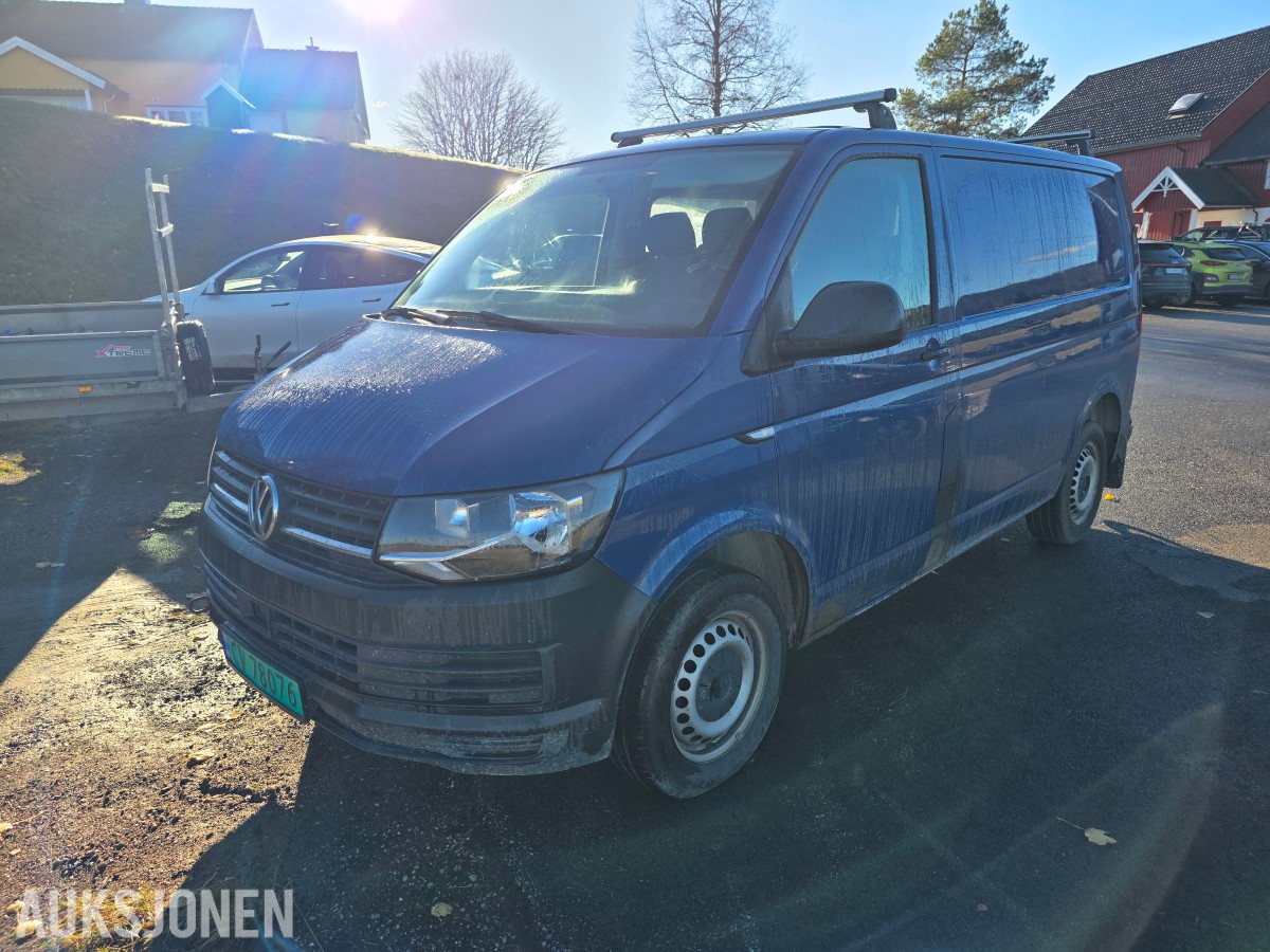 2015 Volkswagen Transporter 2.0-102 D reparasjons objekt/delebil 0 i minstepris