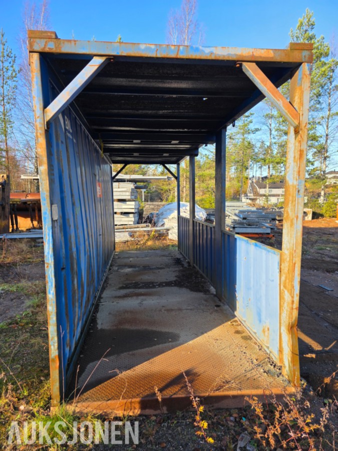 Gangcontainer/tunnel Lengde 6 m bredde 165 m