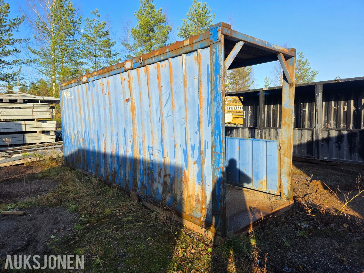 Gangcontainer/tunnel Lengde 6 m bredde 165 m