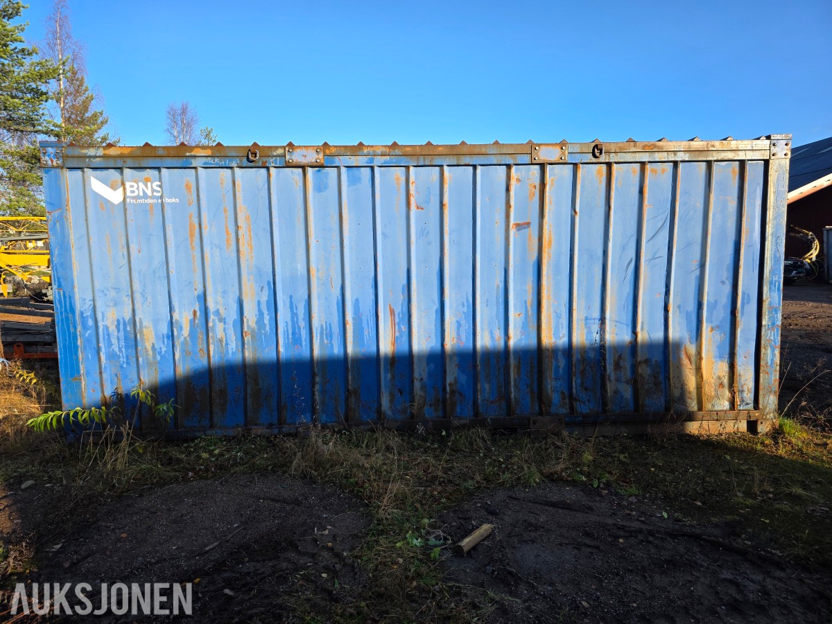 Gangcontainer/tunnel Lengde 6 m bredde 165 m