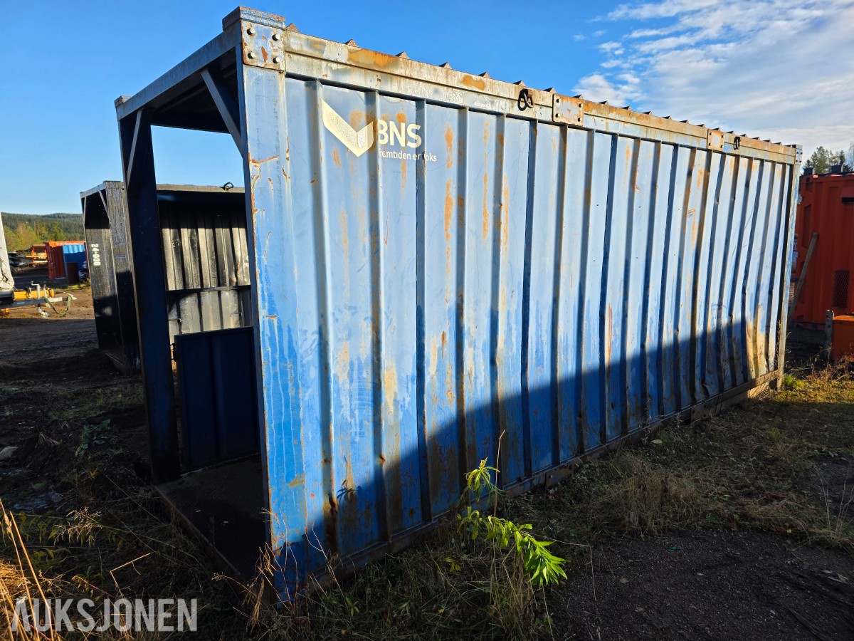 Gangcontainer/tunnel Lengde 6 m bredde 165 m