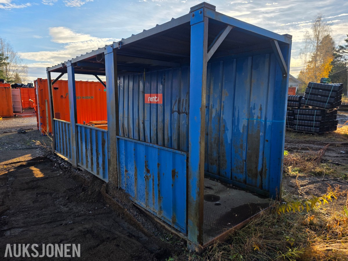 Gangcontainer/tunnel Lengde 6 m bredde 165 m