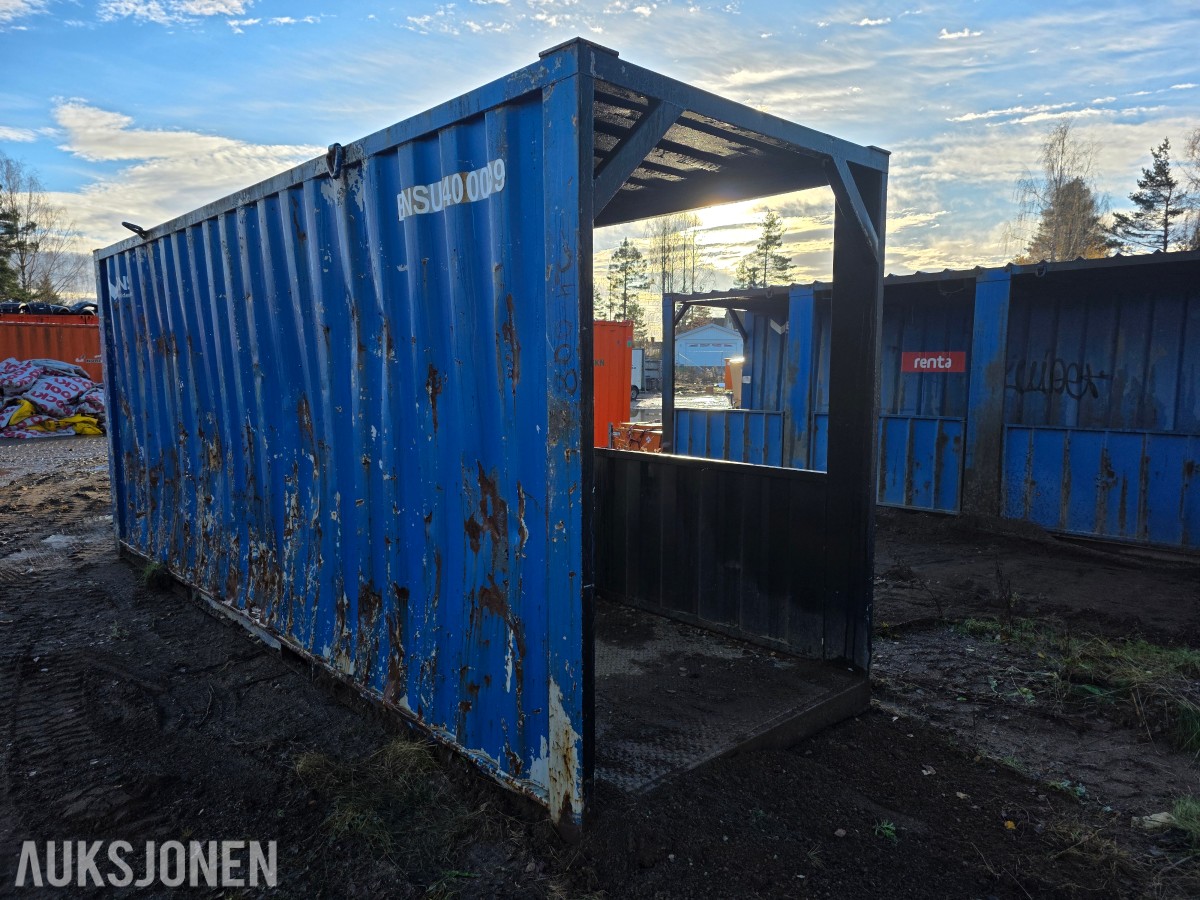 Gangcontainer/tunnel Lengde 6 m bredde 165 m