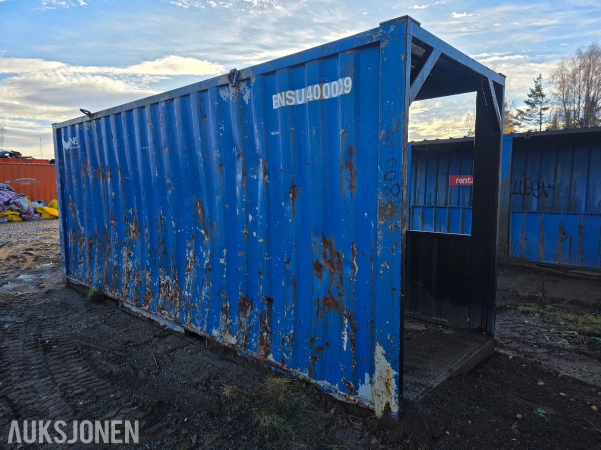 Gangcontainer/tunnel Lengde 6 m bredde 165 m