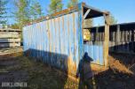 Gangcontainer/tunnel Lengde 6 m bredde 165 m