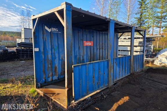 Gangcontainer/tunnel Lengde 6 m bredde 165 m