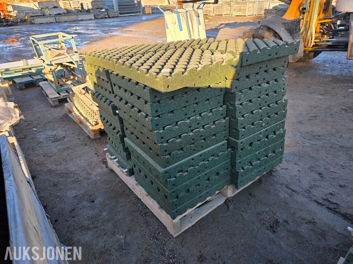 Gummiheller 75 stk 60x60x8