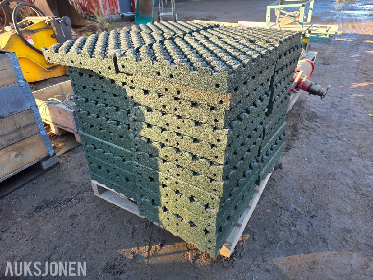 Gummiheller 75 stk 60x60x8