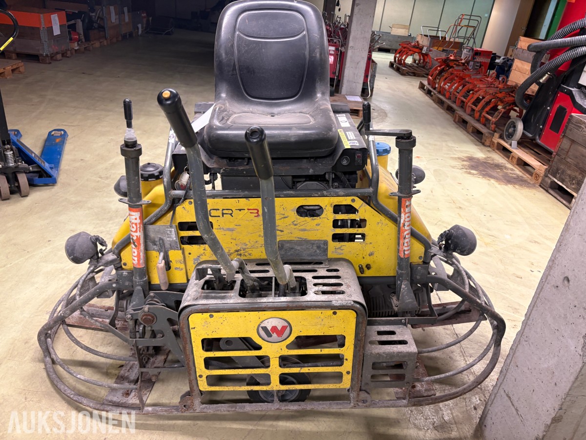 Wacker Neuson CRT 36-24A kjørbar glattemaskin betong helikopter