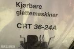 Wacker Neuson CRT 36-24A kjørbar glattemaskin betong helikopter